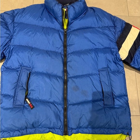 Tommy Hilfiger Puffy Jacket Sz L - Picture 2 of 6